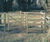 Timber mobility kissing gate 1