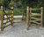 Timber mobility kissing gate 0
