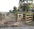 Jacksons timber kissing gate 1