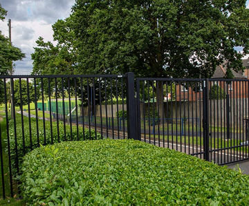 Sentry® - vertical bar perimeter fencing