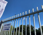 Barbican® Barbed Top - security fencing system