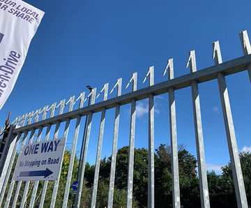Barbican® Barbed Top - security fencing system