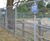 Tubular fencing systems for chain linked and welded mesh 2