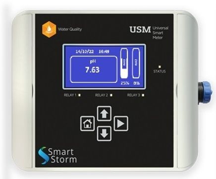 USM small, powerful, cost-effective water quality meter