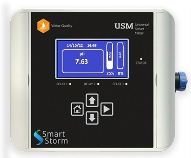 USM small, powerful, cost-effective water quality meter