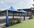 Airone Tipo 150 - steel frame tensile modular canopy structure 0