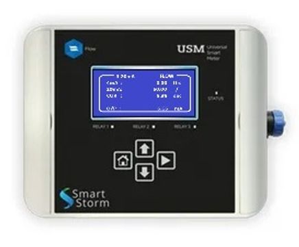 USM area velocity flow meter