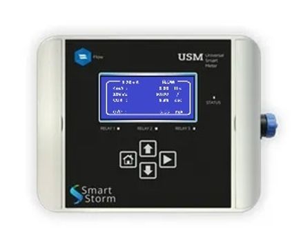 USM area velocity flow meter