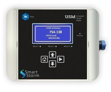 USM open channel flow meter