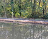 Canal embankment and tow path repair using concrete bagwork - on this page