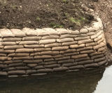 SoluForm's bagwork solution repairs significant riverbank erosion - on this page