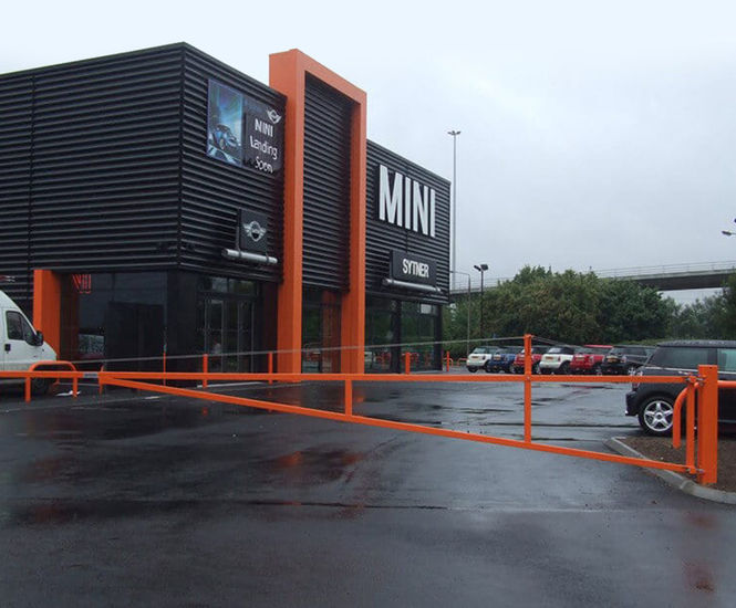 Warden manual swing barrier