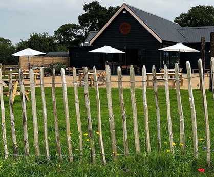 Cleft chestnut fencing