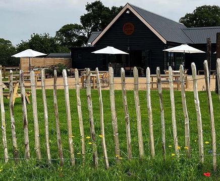 Cleft chestnut fencing