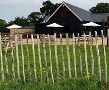 Cleft chestnut fencing