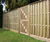 Hit and Miss - vertical timber fencing 1