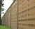 Hit and Miss horizontal timber fencing 6