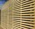 Metro slatted fence panels 0