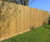 Traditional featherboard timber fencing panels 0