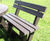 Round Picnic Table with Backrests - recycled plastic outdoor seating 7