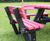 Square Picnic Table With Backrests - recycled plastic outdoor seating 4