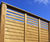 Canterbury Combi - slatted timber fencing 3