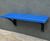 100% Recycled Plastic Back to Wall Bench 1