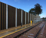 Jakoustic® Absorptive - acoustic fencing - on this page