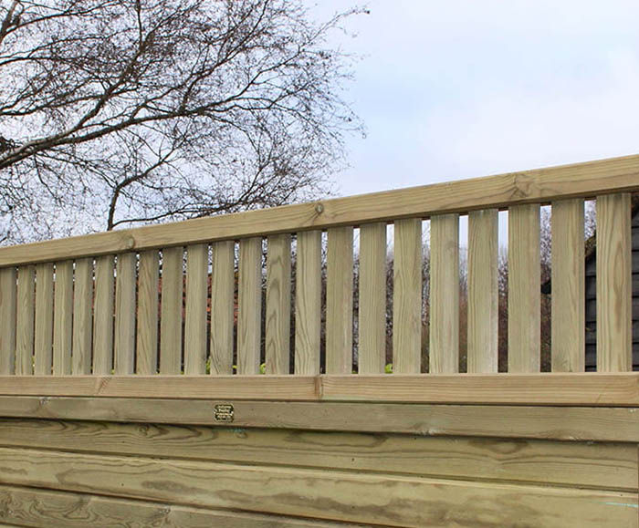 Images for Roman® - timber fence topper panel