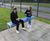 100% Recycled Plastic Knighton Backless Bench 0