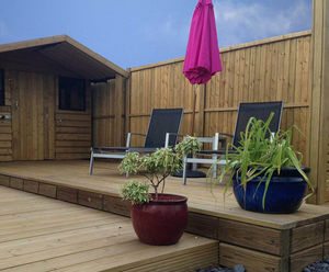 Jacksons heavy timber decking boards