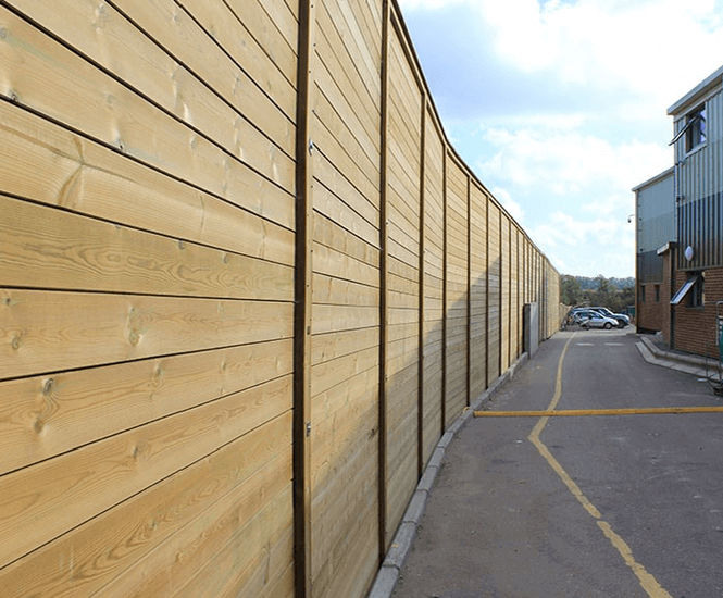 Jakoustic® - reflective acoustic fencing