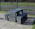 100% Recycled Plastic Premium Bistro Table And Benches Sets 1