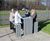 100% Recycled Plastic Premium High Bistro Table And Benches Sets 2