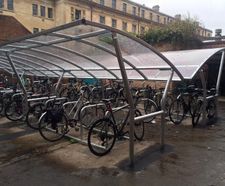 Discover the Cambourne Cycle Shelter