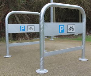 Secure cycle stands encourage cycling in the city
