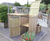 Jakcure® - treated softwood wheelie bin stores 2