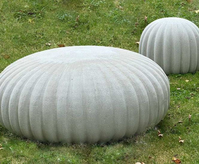 Fora waterproof concrete seat with anti-graffiti protection