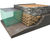 Concrete-filled bagwork for underwater placement 2