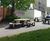 Sienna recycled plastic picnic table with seating (seats 9) 3