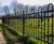 Anti-trap bow-top RoSPA approved - play area fencing 2
