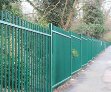 Barbican® - square pale vertical bar fencing 