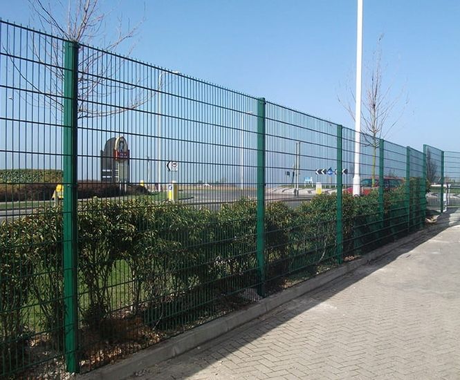 EuroGuard® Flatform Heavy SR1 - security rated mesh panel 