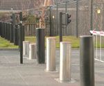 Lancaster 2 K4 crash-rated automated bollards