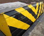 PAS 68 - crash rated shallow mount road blocker