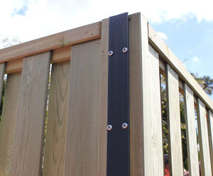 Mi-T - metal fence posts for timber framed fencing