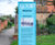 Barcelona metal monolith sign (73008) 5