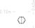 Rosenlund modular steel planter - hexagonal 3