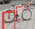 Rosenlund Bicycle Stand - steel bike rack for above ground use 2