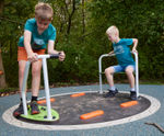 Inclusive skate wheelchair roundabout (SIR050)